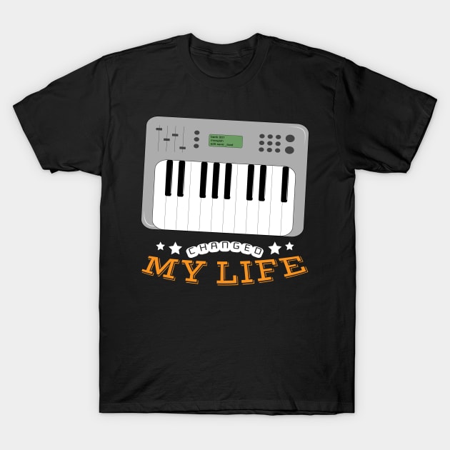 Synthesizer Changed My Life T-Shirt by str33ty